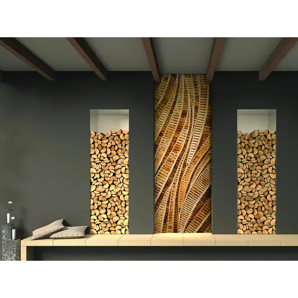 Декор настенный Delacora Baffin Gray Style 750x253 DW15SYL25