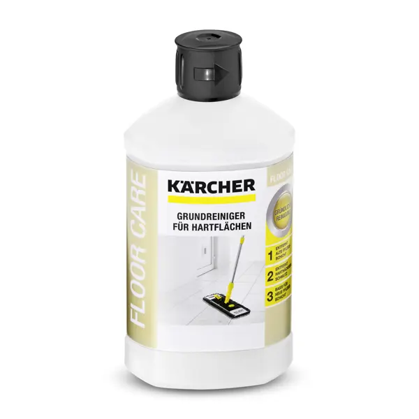 Средство для очистки камня, линолеума, ПВХ Karcher RM 533, 1 л средство для растворения масел и жира karcher rm 31 10 л