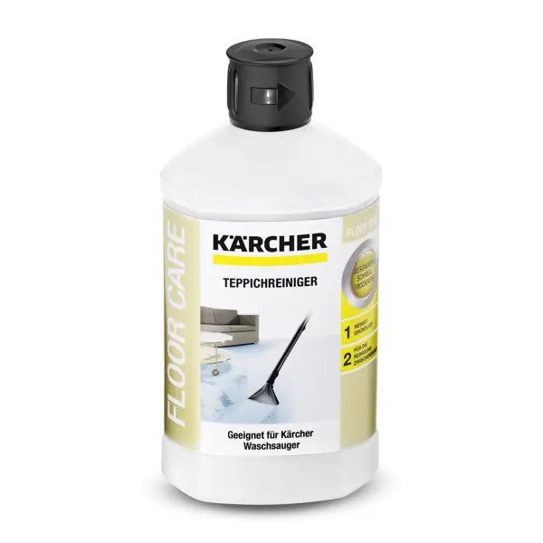 Средство для моющего пылесоса Karcher RM 519 3 в 1, 1 л чистящее средство для стекол karcher
