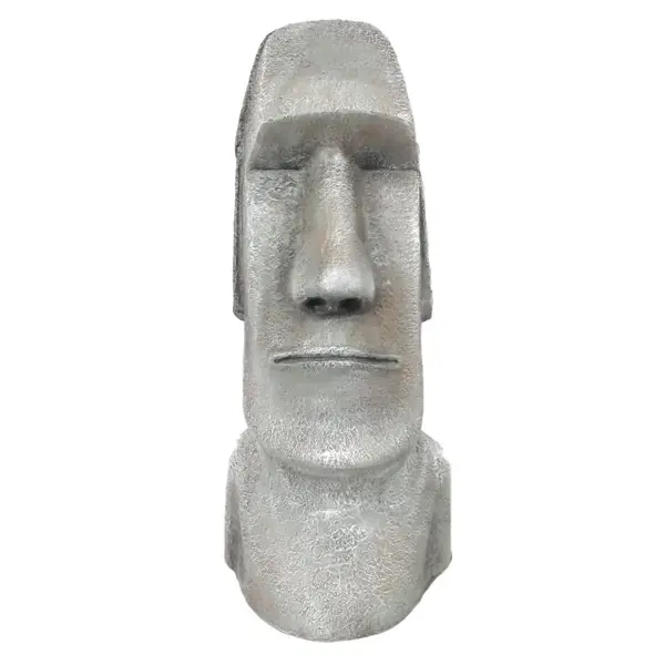 Фигура садовая «Истукан» высота 60 см кашпо органайзер истукан моаи крупный серый камень 11см