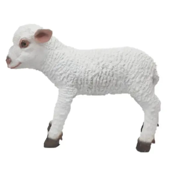 Фигура садовая «Овечка малая» высота 32 см копилка овечка 16 5х10х18 см керамика y4 6670