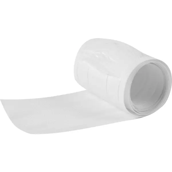 Лента шторная параллельная многофункциональная 80 мм цвет белый лента шторная вафельная прозрачная 60 мм белый