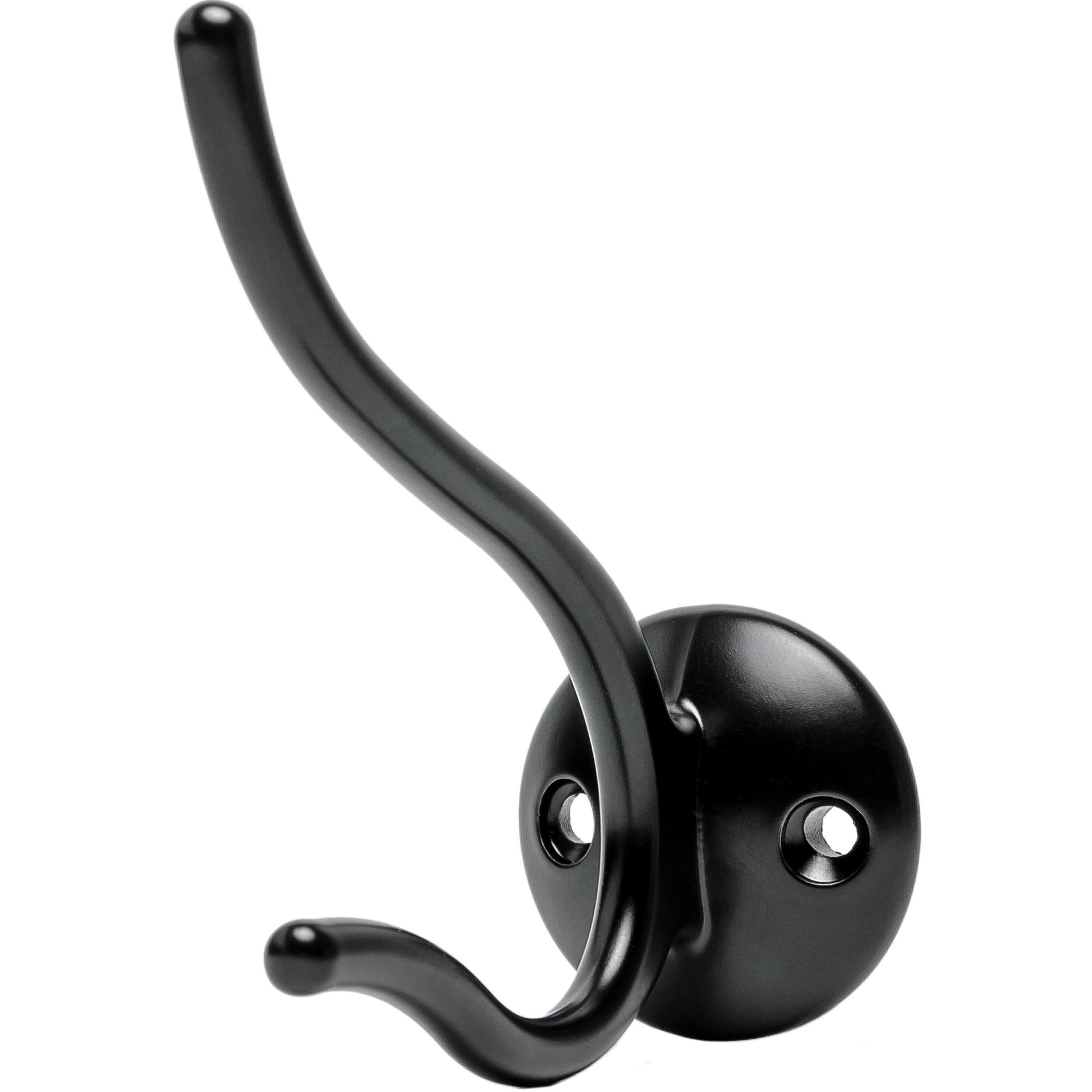 Крючок-вешалка Kerron KR0190, 90x70 мм, цвет чёрный по цене 190