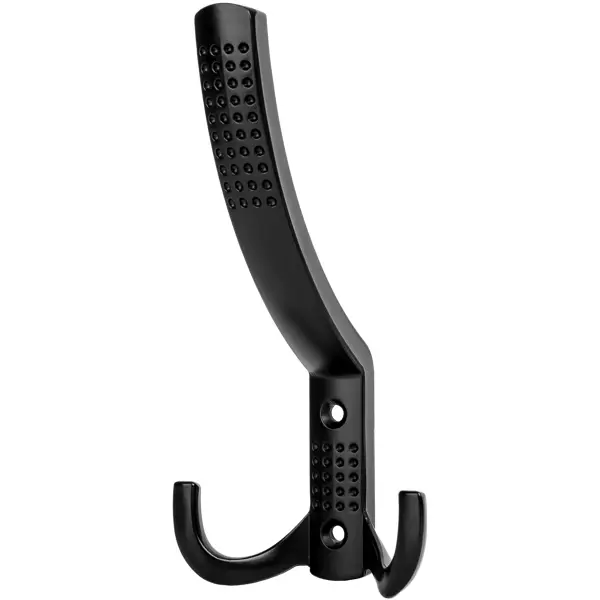 Крючок-вешалка Kerron KR0071, 70x150 мм, цвет чёрный крючок вешалка для носков мультидом