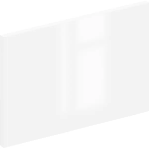 Фасад для кухонного ящика Аша 39.7x25.3 см Delinia ID ЛДСП цвет белый ручка для ящика левша
