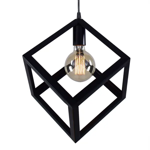 фото Светильник подвесной кс30101/1p, 1 лампа, 3 м², цвет чёрный ключник