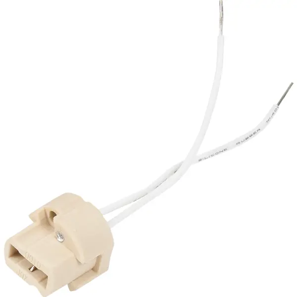 Патрон керамический Uniel для лампы G9, цвет белый патрон керамический для электрической лампы gu10