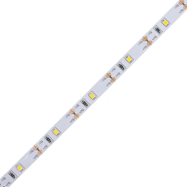 фото Комплект светодиодной ленты для полок tdm electric 30 диодов/м 2.4 вт/м 12 в 25 мм 1 м теплый белый свет