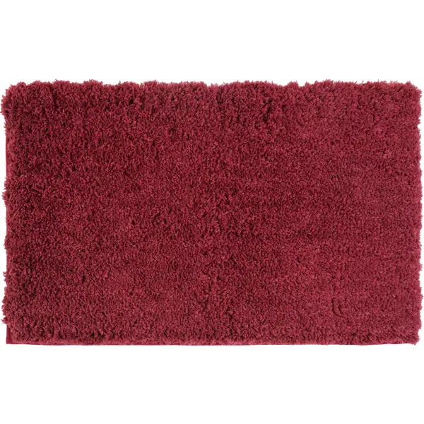 Коврик для ванной комнаты Swensa Lungo 80x50 см цвет тёмно-красный коврик для ванной комнаты swensa presto 80x50 см графитовый