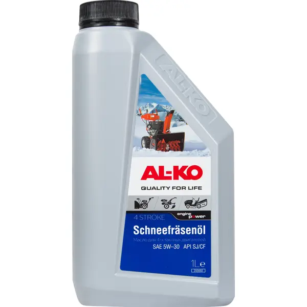 Масло моторное зимнее 4Т AL-KO 250002 5W-30 полусинтетическое 1 л масло моторное полусинтетическое huter 10w 40 1 л
