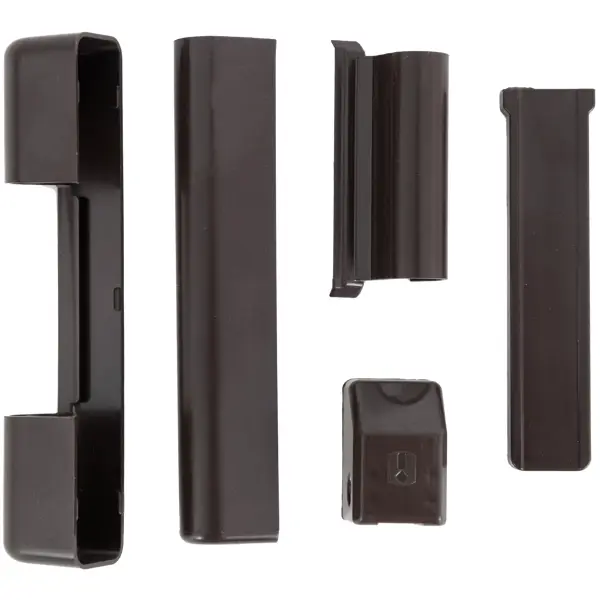 Комплект декоративных накладок для оконных петель Jet цвет тёмно-коричневый комплект декоративных накладок для оконных петель jet тёмно коричневый