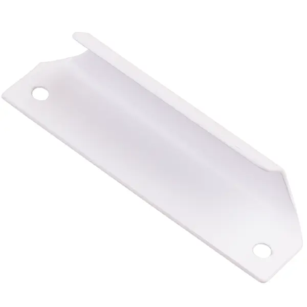 Ручка балконная 85x16 мм металл цвет белый ручка задвижка поворотная левая полиамид 030881lt