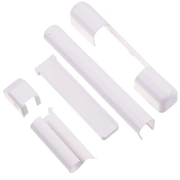 Комплект накладок на оконные петли ПВХ белый комплект kaldewei шумопоглощающих накладок для ванн 687675730000