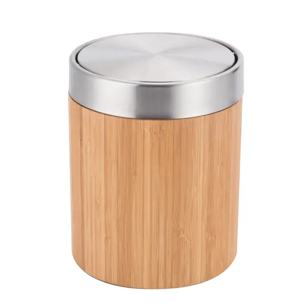 Контейнер для мусора Sensea Bamboo 2.6 л контейнер универсальный optima 16 8x12 9x30 5 см полипропилен коричневый