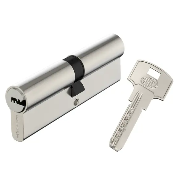 Цилиндр Standers TTAL1-5050CR, 50x50 мм, ключ/ключ, цвет хром цилиндр standers ttal1 3040gd 30x40 мм ключ ключ латунь