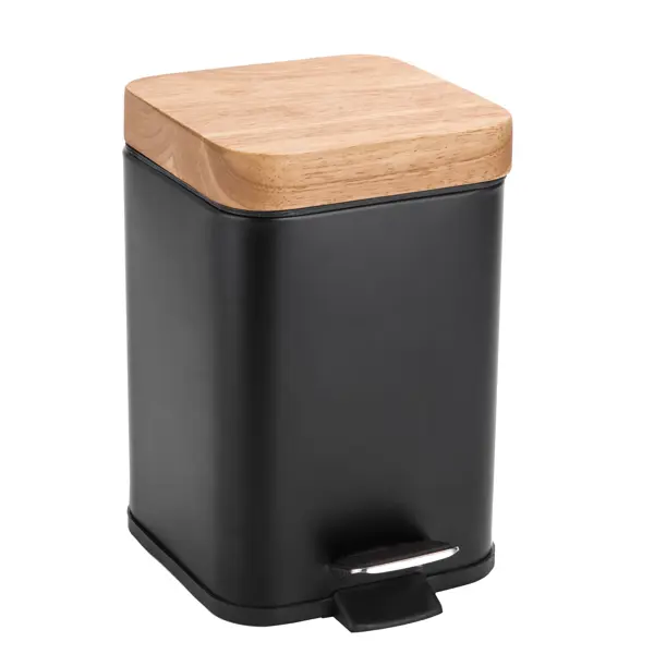 Контейнер для мусора Sensea Scandi 3 л цвет чёрный контейнер для мусора sensea bamboo 5 л