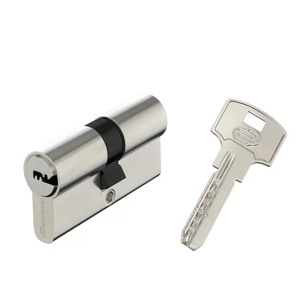 Цилиндр Standers TTAL1-3030CR, 30x30 мм, ключ/ключ, цвет хром цилиндр standers ttbl1 3535 35x35 мм ключ ключ латунь