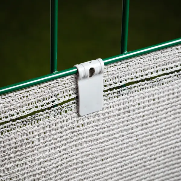 фото Клипса для затеняющей сетки naterial цвет серый, 20 шт.