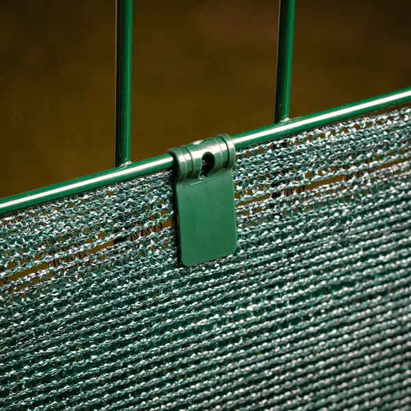 фото Клипса для затеняющей сетки naterial цвет зелёный, 20 шт.