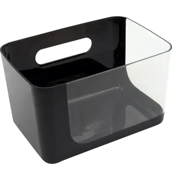 Короб для пенала прямоугольный Sensea Remix цвет черный 12x10.7x17.5 см короб для выдвижного ящика прямоугольный sensea remix s 7 3x4 7x15 7 см