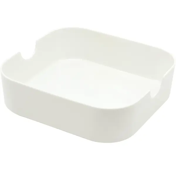 Короб для выдвижного ящика прямоугольный Sensea Remix M цвет белый 15.1x4.7x16.1 см панель для ванны sensea remix 60x150 см белый