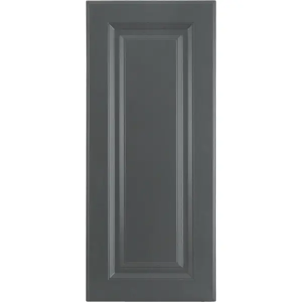 фото Дверь для шкафа delinia id «мегион» 33x77 см, мдф, цвет тёмно-серый