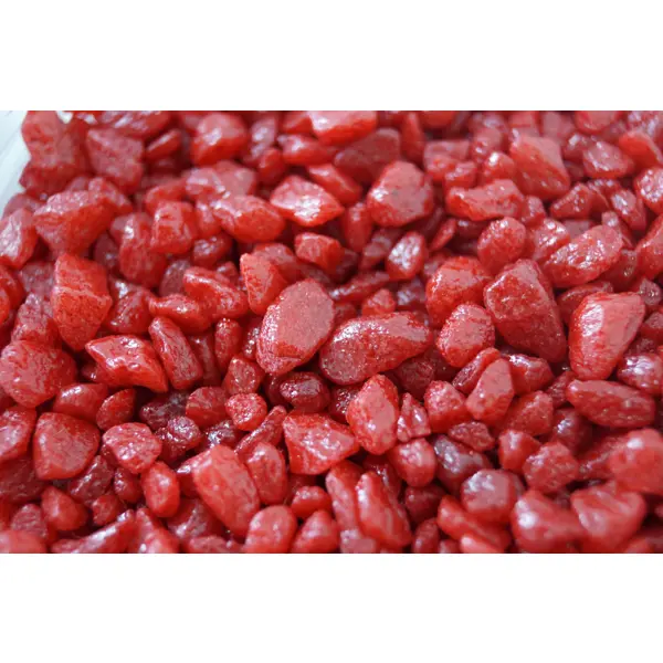 Грунт цветной фракция 2-4 мм красный камень окрашенный фракция 10 20 мм 1 красный 20 кг