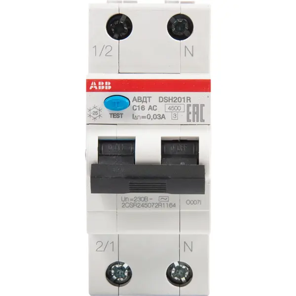 Дифференциальный автоматический выключатель abb. Автомат дифференциальный ABB dsh941r c16 30ма. 2csr256140r1164. Купить автомат АВВ 16а цена в Леруа Мерлен.