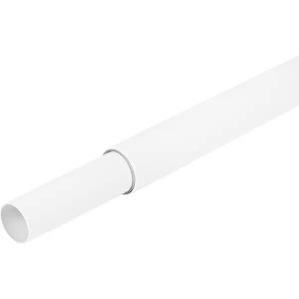 Штанга раздвижная Inspire 160-300 см металл цвет белый коннектор для штанги 3 2d с колесной опорой алюминий белый