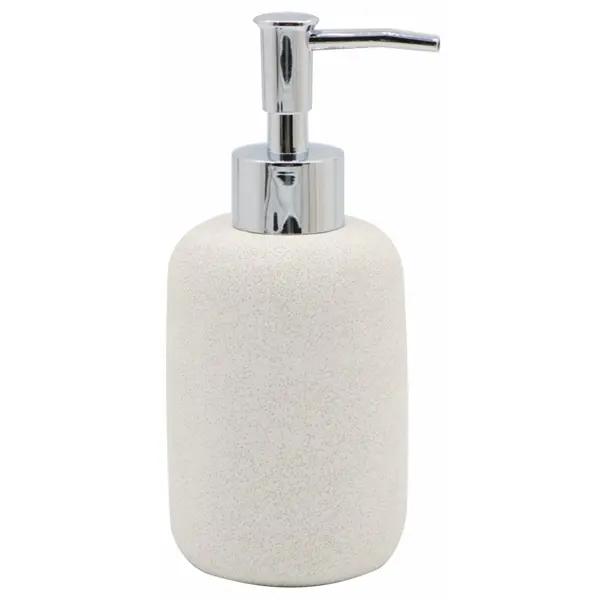 Дозатор для жидкого мыла Аквалиния Stone CM0065BA-LD цвет белый настенный двойной дозатор для жидкого мыла шампуня аквалиния