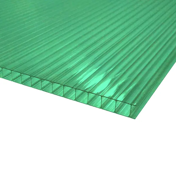 Поликарбонат сотовый 6 мм 2.1x3 м зеленый высокая грядка 70х200х26 5 см зеленый