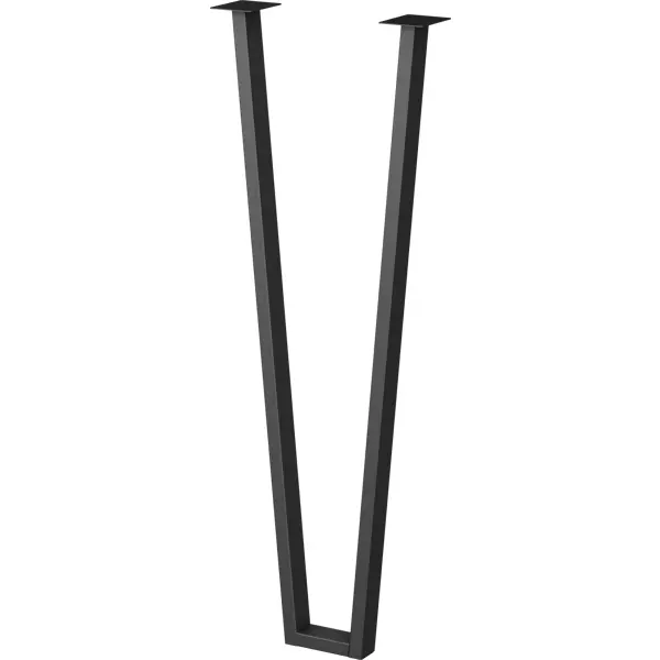 Подстолье для барной стойки 110 см сталь цвет черный одинарное деревянное подстолье тдв
