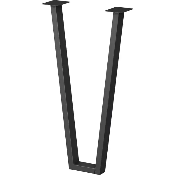 Подстолье для барной стойки 71 см сталь цвет черный подпятник стойки промет