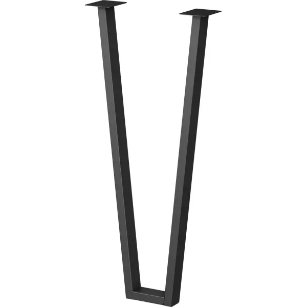 Подстолье для барной стойки 85 см сталь цвет черный подпятник стойки промет