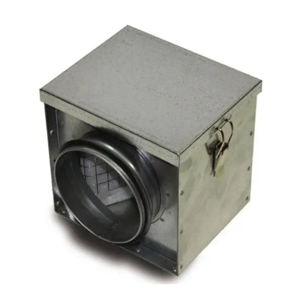 Фильтр для круглых воздуховодов Ore D100 мм оцинкованный металл обратный клапан вентиляционный ore d160 мм оцинкованный металл