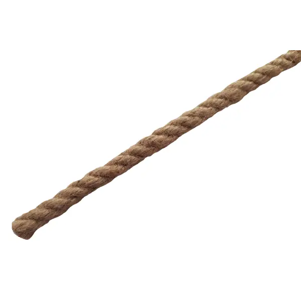 Верёвка джутовая Сибшнур 8 мм 50 м, цвет бежевый веревка джутовая 14 мм бежевый 20 м уп