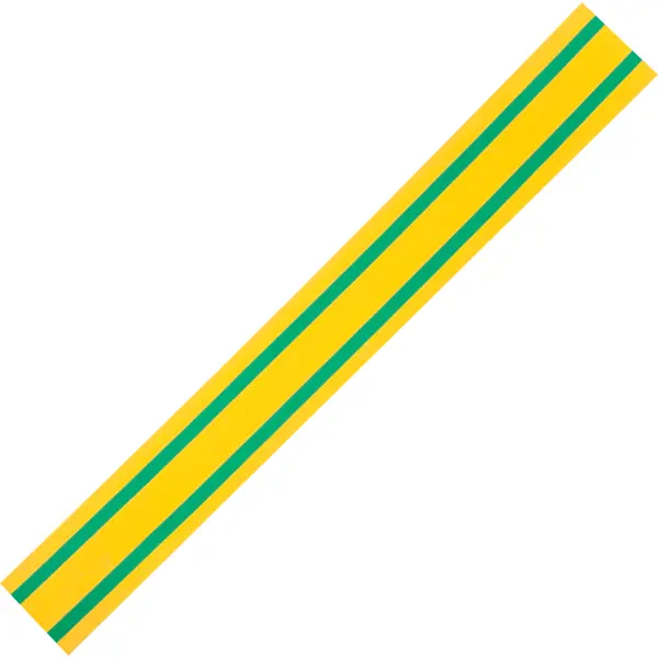 Термоусадочная трубка Skybeam ТУТнг 2:1 40/20 мм 0.5 м цвет желто-зеленый изолента fortisflex пвх 19 0 15 20 желто зеленая 71237