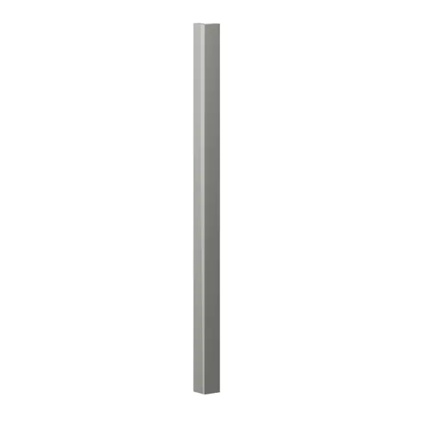 Угол для каркаса шкафа Delinia ID Аша грей 4x76.5 см ЛДСП цвет светло-серый олмеко стул киото велюр тенерифе грей металл