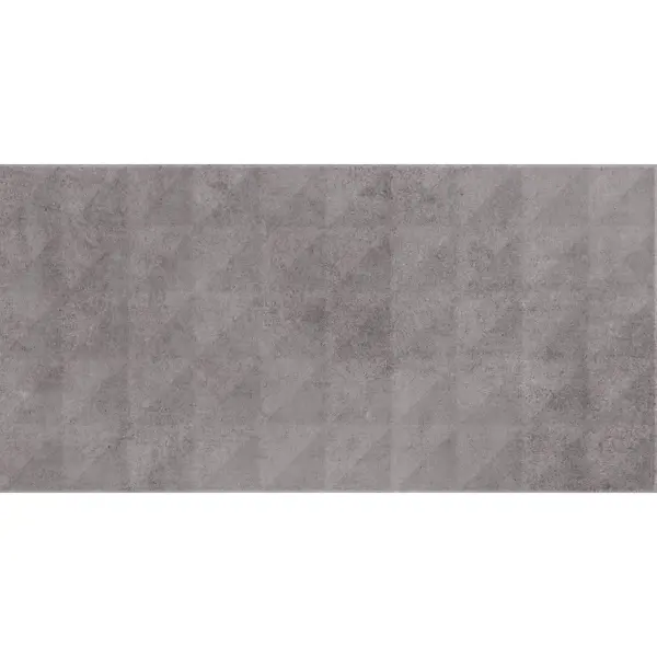 фото Плитка настенная рельефная culto asana cemento h 20x40 см 1.2 м² цемент цвет серый