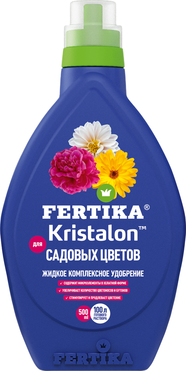 Удобрение Фертика Кристалон для садовых цветов 0.5 л по цене 217 ₽/шт.купить в Москве в интернет-магазине Леруа Мерлен