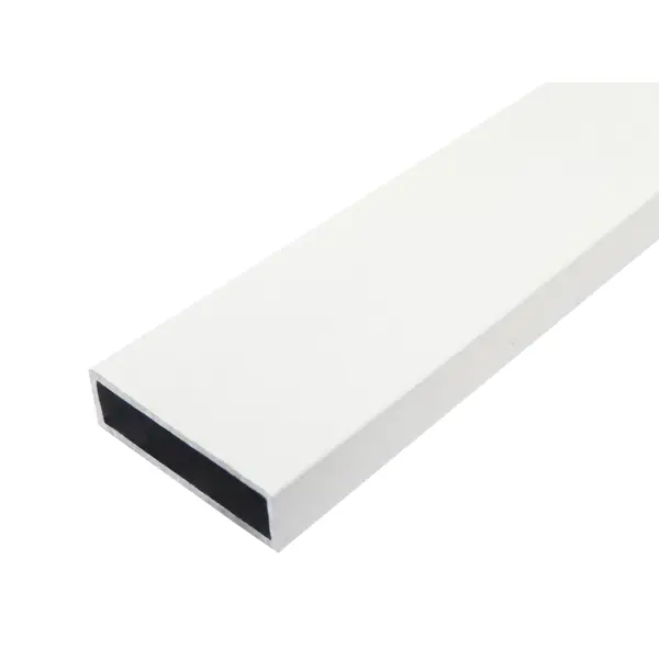 профиль для москитной сетки поперечный алюминиевый 23x7 белый 1 8м 1шт Профиль поперечный 0.75 м цвет белый