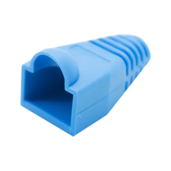Колпачки для RJ-45 синие уп 100 шт грозозащита информационного кабеля rexant