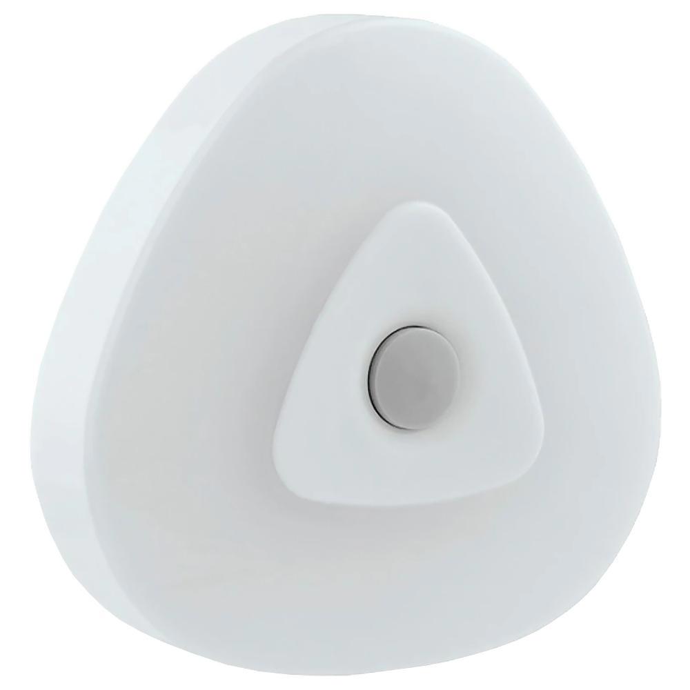 Нажимной светильник Старт PL-8LED треугольный белый по цене 114 ₽/шт .