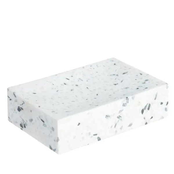 Мыльница Fixsen Blanco FX-201-4 полирезин цвет белый мозаика pietra opalite blanco стекломасса 31 1x4 9 см белый