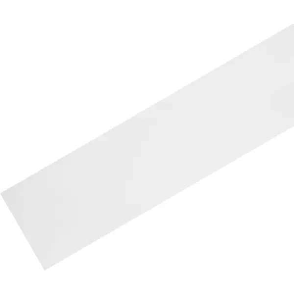 Бленда 1 м/п пластик цвет белый глянец, 5 см крючок улитка с роликом для штор на гибкий карниз белый 20 шт