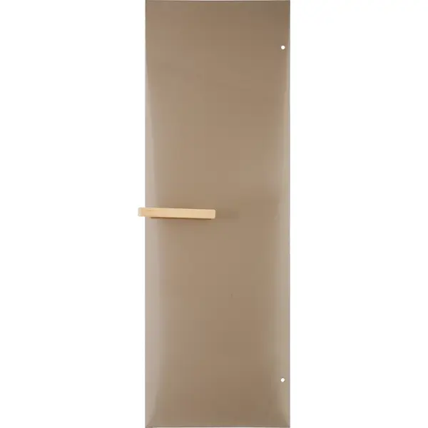 фото Дверь для сауны 69х189 см цвет бронза прозрачная без бренда