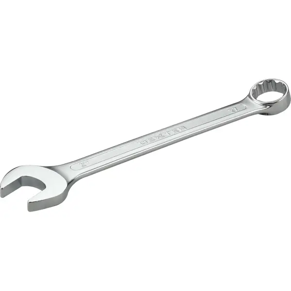 Ключ комбинированный Dexter COMB.27 27 мм комбинированный изогнутый ключ 24мм izeltas 0370020024