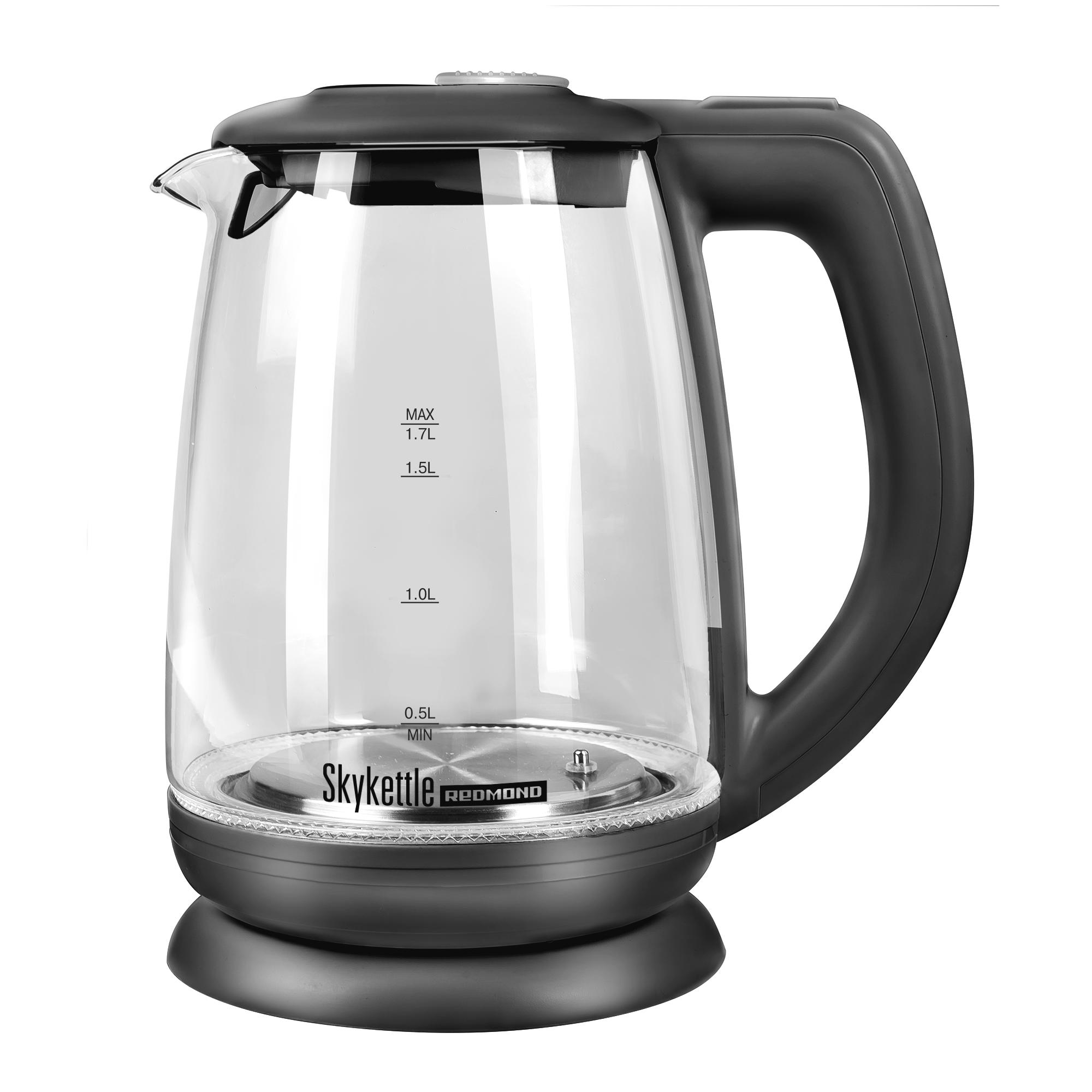 Чайник REDMOND SkyKettle RK-G213S, Темно-серый ✳️ купить по цене 4499 ₽/шт.  в Липецке с доставкой в интернет-магазине Леруа Мерлен