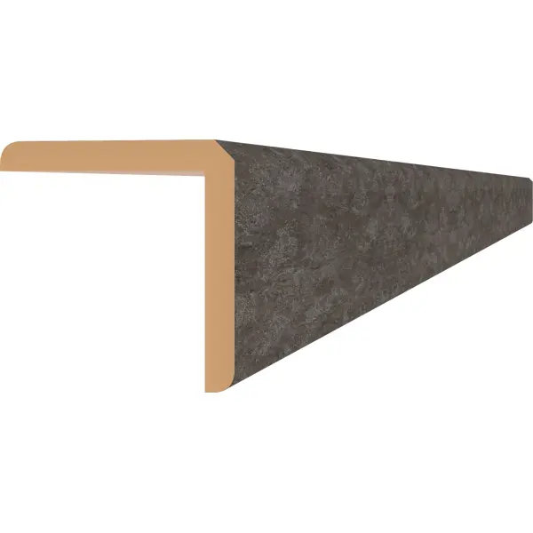 Угол МДФ универсальный Бетон Нью-йорк 24x24x2700 мм стол универсальный трансформируемый мебелик генри бетон чикаго чёрный п0005794