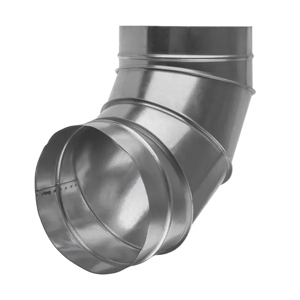 Отвод для круглых воздуховодов Ore D400 мм 90 градусов оцинкованный металл отвод для круглых воздуховодов ore d200 мм 45 градусов металл
